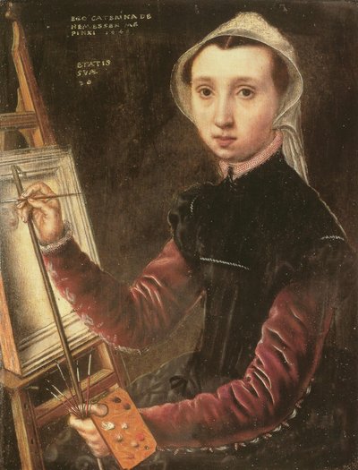 Self-portrait by Catharina van Hemessen